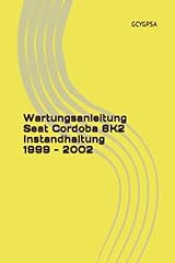 Wartungsanleitung seat cordoba for sale  Delivered anywhere in UK
