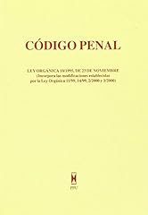 Codigo penal.ley organica d'occasion  Livré partout en France