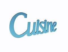 Scritta legno cuisine usato  Spedito ovunque in Italia 