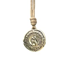 Gold christopher necklace for sale  Delivered anywhere in USA 