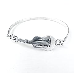 Silver guitar bangle for sale  Delivered anywhere in USA 