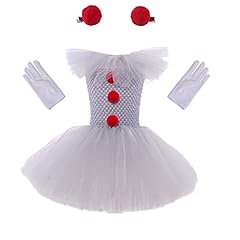 Costume pennywise bambina usato  Spedito ovunque in Italia 