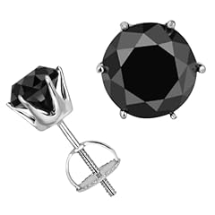 4ct round black for sale  Delivered anywhere in USA 