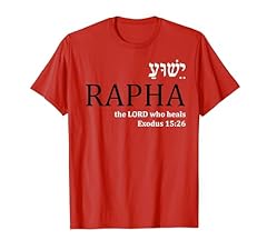 Jehovah rapha shirts for sale  Delivered anywhere in Ireland