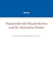 Hausorden rautenkrone heinrich gebraucht kaufen  Wird an jeden Ort in Deutschland