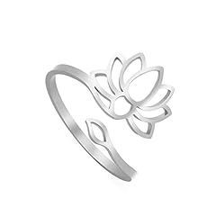 Bague fleur lotus d'occasion  Livré partout en France