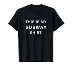 Subway shirt metro for sale  Delivered anywhere in USA 