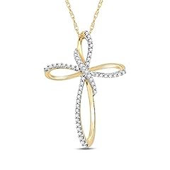 Jewelili cross pendant for sale  Delivered anywhere in USA 