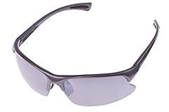 Crivit® Occhiali sportivi – ultra leggeri – 100% protezione UV + lenti intercambiabili + custodia + panno per la pulizia + cordino per occhiali Antracite lucido. Taglia unica usato  Spedito ovunque in Italia 