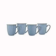 Denby 381048918 Elements 4 Piece Coffee/Beaker Mug for sale  Delivered anywhere in UK