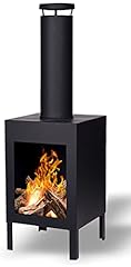 Rammento steel chimenea for sale  Delivered anywhere in UK