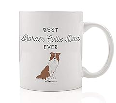 Best Border Collie Dad Ever Coffee Mug Gift Idea Father, used for sale  Delivered anywhere in Canada
