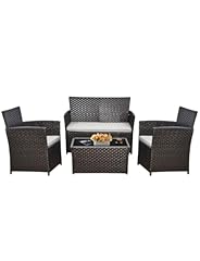Piece rattan garden for sale  Delivered anywhere in UK