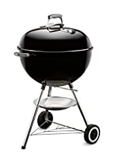 Used, Weber Classic Kettle Charcoal Grill, 57 cm, Black (1341504) for sale  Delivered anywhere in UK