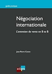 Négociation internationale en d'occasion  Livré partout en Belgiqu