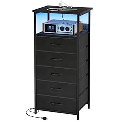 Fixwal tall nightstand for sale  Delivered anywhere in USA 