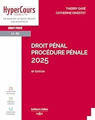 Droit pénal. procédure d'occasion  Livré partout en France