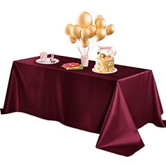 Horbaunal burgundy satin for sale  Delivered anywhere in USA 