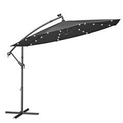 Songmics sonnenschirm led gebraucht kaufen  Wird an jeden Ort in Deutschland