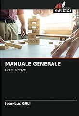 Manuale generale opere usato  Spedito ovunque in Italia 