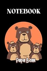 Papa bear notebook for sale  Delivered anywhere in UK