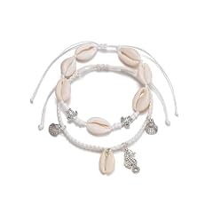 Cywq shell anklet for sale  Delivered anywhere in UK