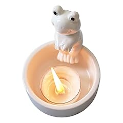 Bougeoir céramique grenouille d'occasion  Livré partout en France