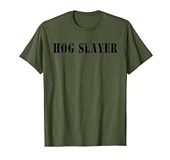 Hog slayer shirt for sale  Delivered anywhere in USA 
