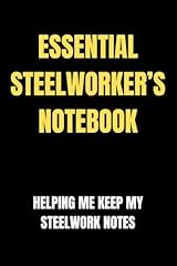 Essential steelworker notebook for sale  Delivered anywhere in UK