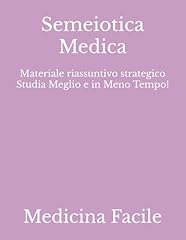 Semeiotica medica materiale usato  Spedito ovunque in Italia 