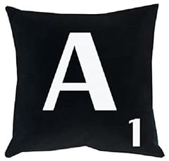 Cushioncovershop alphabet whit for sale  Delivered anywhere in UK