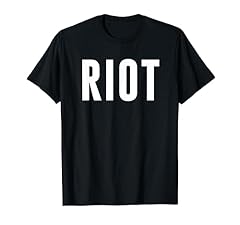 Riot shirt for sale  Delivered anywhere in UK