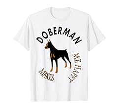 Cane dobermann shirt usato  Spedito ovunque in Italia 