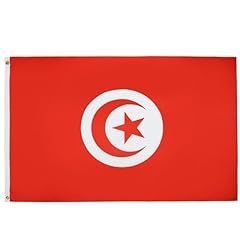 Flag drapeau tunisie d'occasion  Livré partout en France