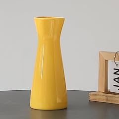 Gelbe keramikvase blumen gebraucht kaufen  Wird an jeden Ort in Deutschland