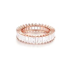 Bague baguette rose d'occasion  Livré partout en France