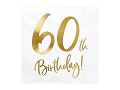 Partydeco 60th birthday for sale  Delivered anywhere in UK