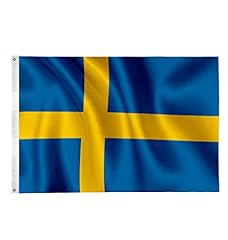 150x90cm schwedische flagge gebraucht kaufen  Wird an jeden Ort in Deutschland