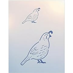 Quail stencil forest for sale  Delivered anywhere in USA 