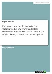 Kants transzendentale ästheti gebraucht kaufen  Wird an jeden Ort in Deutschland