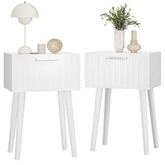 Ymyny fluted nightstand for sale  Delivered anywhere in USA 