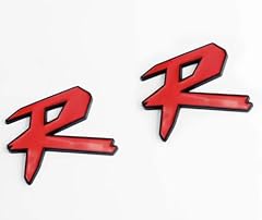 2pcs logo racing usato  Spedito ovunque in Italia 