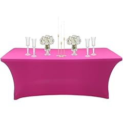 6ft spandex tablecloths for sale  Delivered anywhere in UK