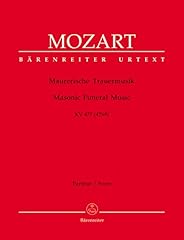 Barenreiter mozart maurerische gebraucht kaufen  Wird an jeden Ort in Deutschland