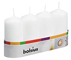 Bolsius pillar candles for sale  Delivered anywhere in Ireland