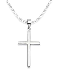 Sterling silver cross for sale  Delivered anywhere in UK