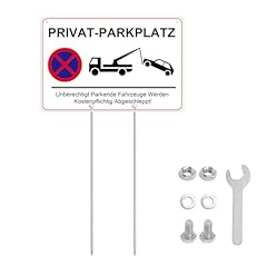 Privatparkplatz schild 30x20cm gebraucht kaufen  Wird an jeden Ort in Deutschland