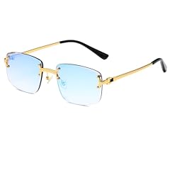 Ggpyyon retro rimless for sale  Delivered anywhere in UK