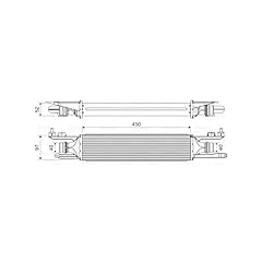 Valeo intercooler 818578 usato  Spedito ovunque in Italia 