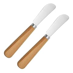 2pcs wooden butter for sale  Delivered anywhere in UK